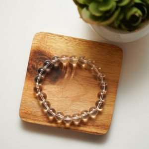 Clear Quartz Gemstone Bracelet