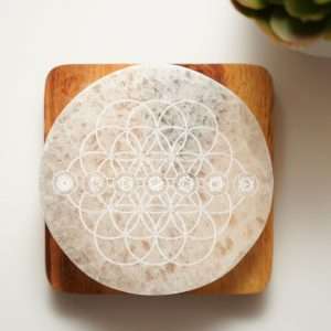 Selenite charging plate