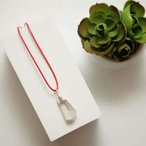 MomentumFengShui90-min (1) Clear Quartz Red String (Manifestation)