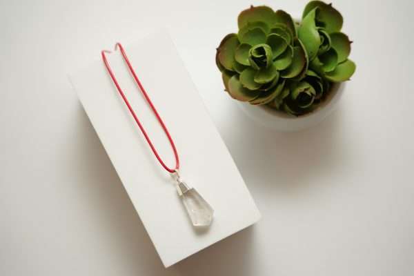 MomentumFengShui90-min (1) Clear Quartz Red String (Manifestation)